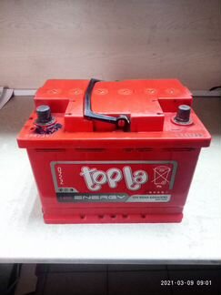 Б/У акб автомобильный аккумулятор Topla 60Ач Евро