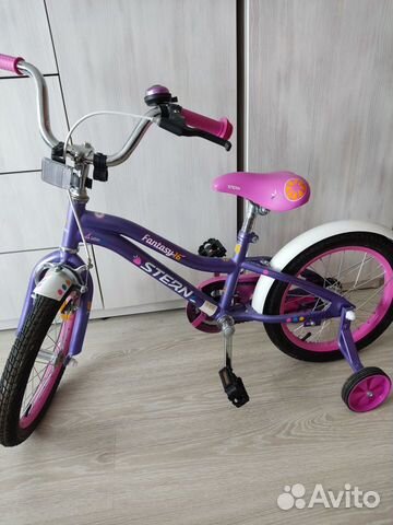 Детский велосипед с ручкой