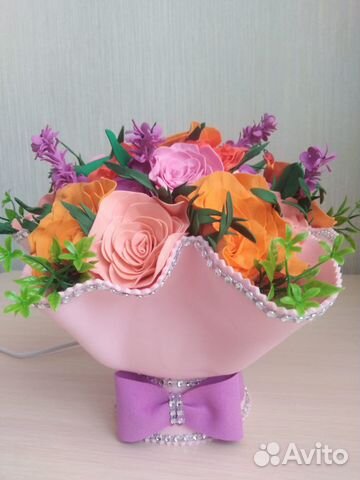 Светильник из изолона, ночник