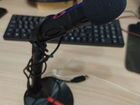 Микрофон игровой popu-pine usb с подставкой