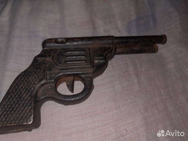 Игрушечный пистолет металл СССР