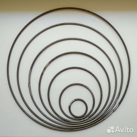 Основы для абажуров и кольца без покраски