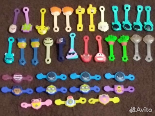 Бижутерия для девочек. Кабаи. Бравлы. Скрепыши