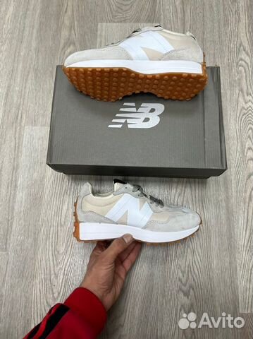 New Balance 327 бежевые