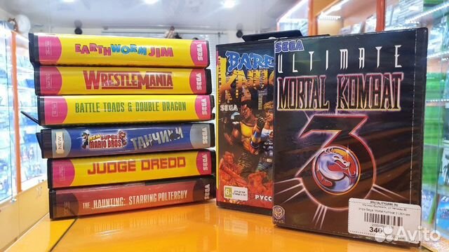 Игровые картриджи 16Bit / sega. Новые