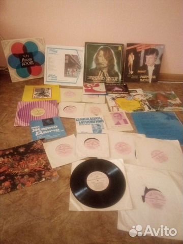 Пластинки виниловые СССР