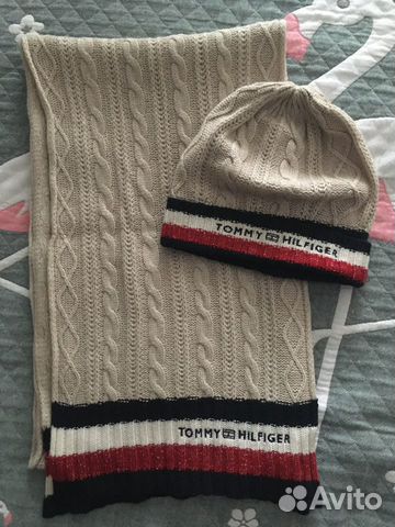 Комплект шапка и шарф