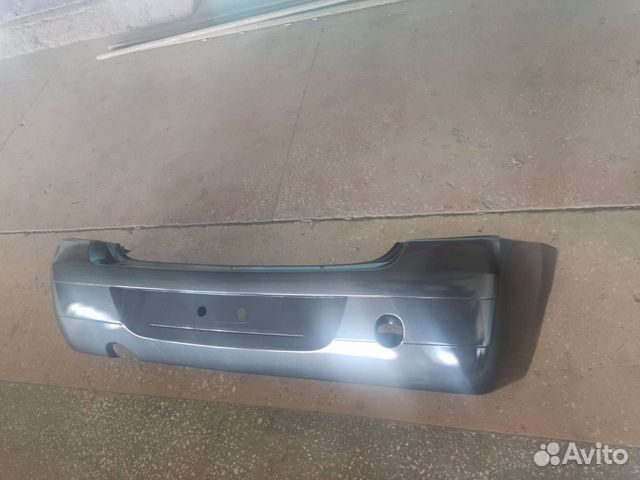 Бампер задний Рено Логан 05-10 г.в. новый,серый
