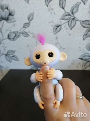 Интерактивная игрушка Обезьянка София fingerlings