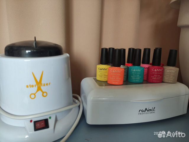Стерилизатор для маникюра, + ванночка