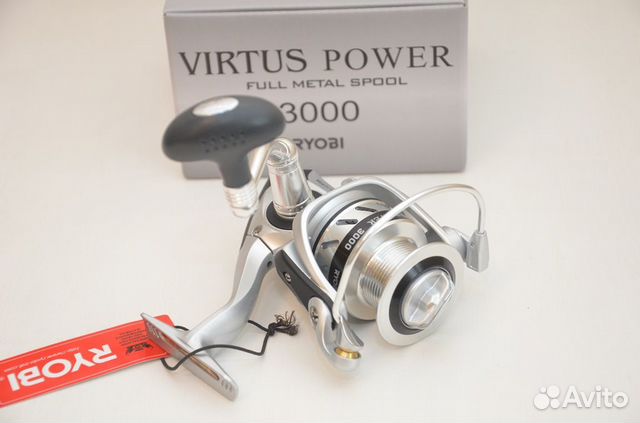 Катушка Ryobi Virtus Power 4000 смазка и леска