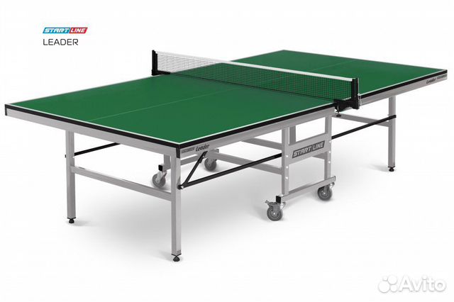 Теннисный стол Leader green - клубный стол для нас
