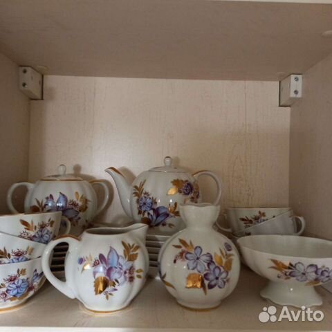 Сервиз чайный лфз Золотые лепестки.Попредметно