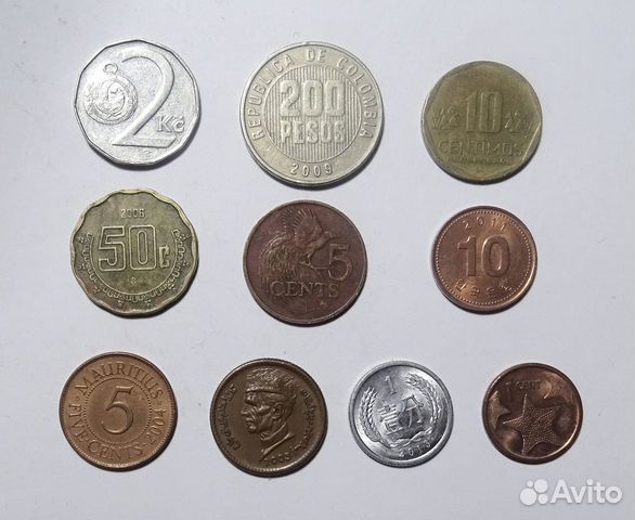 Монеты иностранные 2