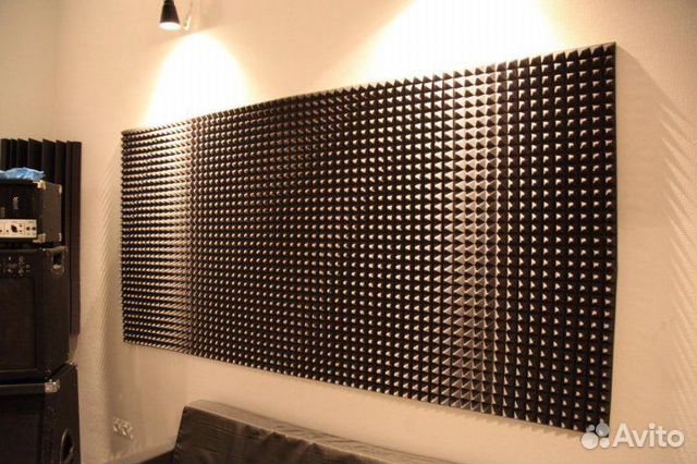 Акустический поролон пирамида