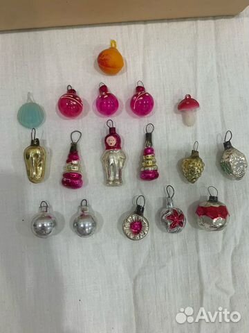 Елочные игрушки СССР