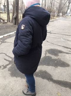 Зимняя куртка-парка для беременных