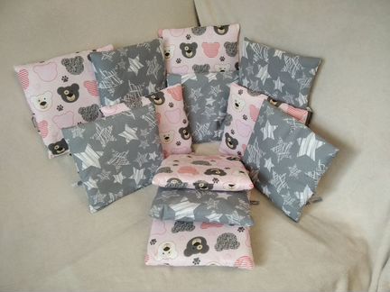 Бортики-подушки в кроватку новое