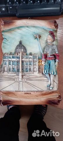 Собор Святого Петра. Ватикан. Барельеф, Керамика