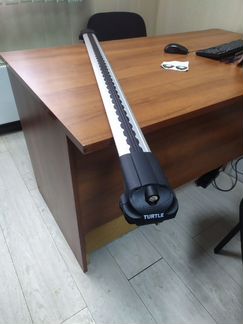 Аэродинамический багажник. Серебристый