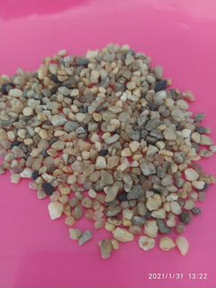 Кварцевый песок для аквариумов, мешок 50 кг