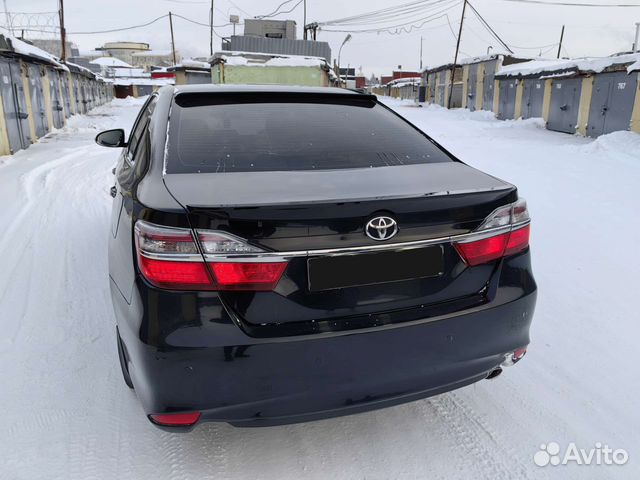 Camry 50/55 спойлер на заднее стекло