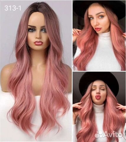 Парик новый, 313-1, термоволокно, канекалон