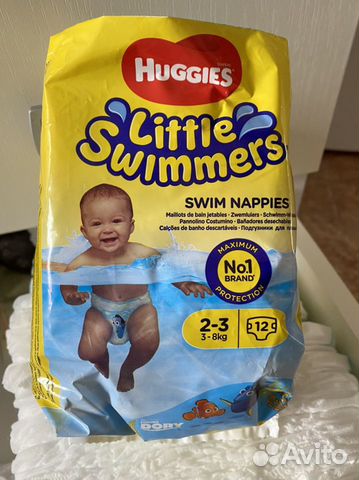 Памперсы хагис для плавания