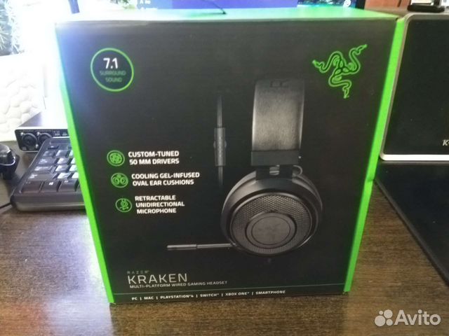 Наушники Razer Kraken black