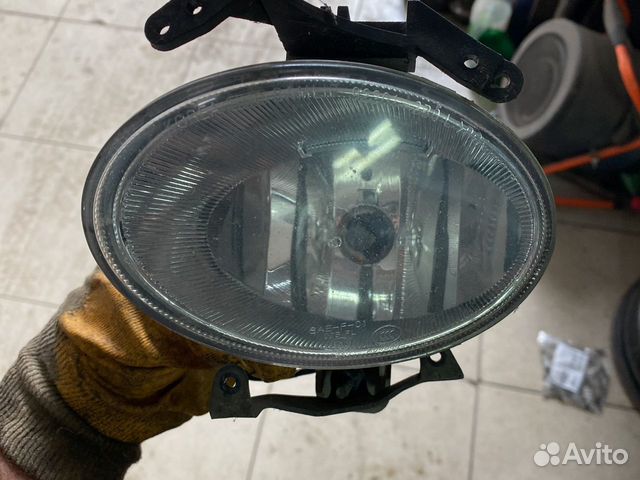 Противотуманка хендай сантафе