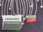 Карта памяти MicroSD samsung evo plus 128 gb объявление продам