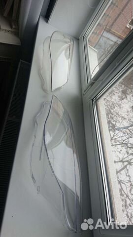 Стекла фар бмв Е60 Е61 новые