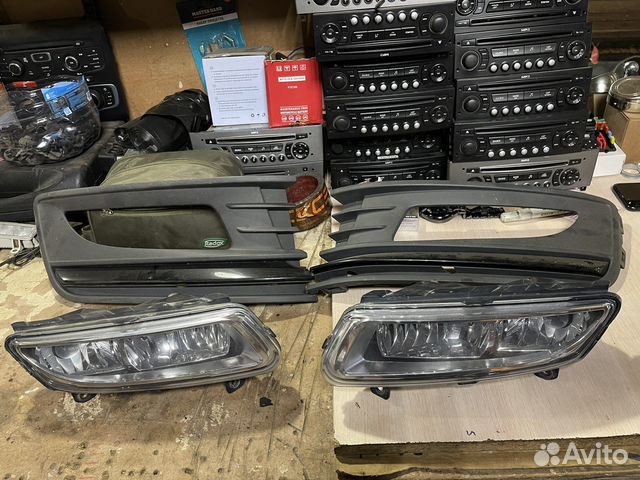 Передние противотуманки Фольксваген polo