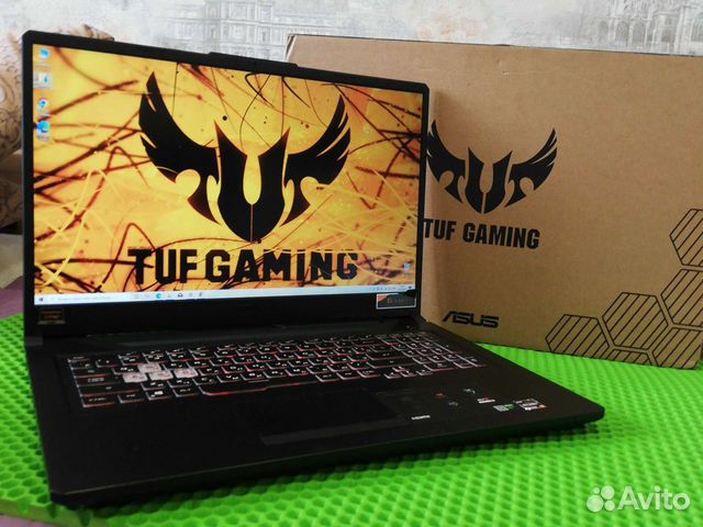 Asus TUF (IPS/17'3/GTX/RyZ7-8ядер/12GB/SSD 256+HDD