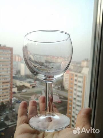 Стеклянные бокалы (6 шт.)