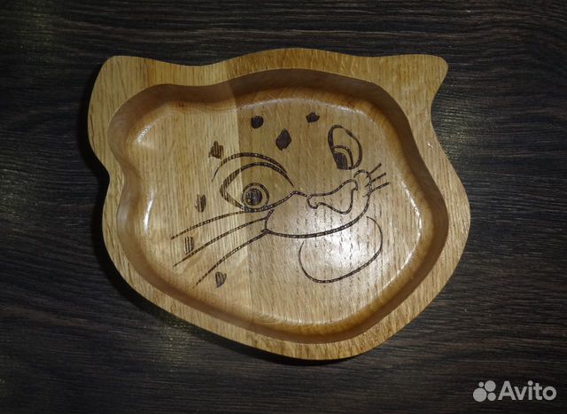 Детская терелочка из дуба 