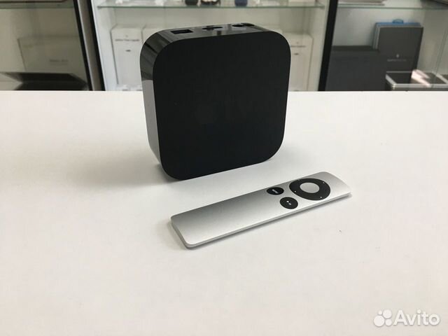 Apple TV 4K 32 Гб с серебристым пультом ду