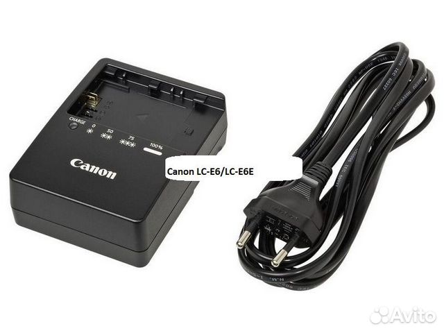 Зарядное уст-во Canon LC-E6/LC-E6E для Canon LP-E6