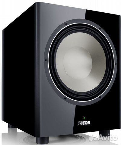 Canton Townus Sub 12 black high gloss