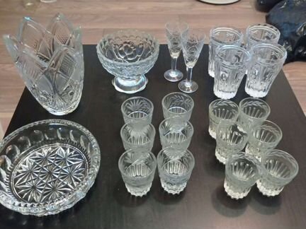 Посуда стекло хрусталь