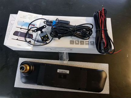 Зеркало с видеорегистратором и камерой заднего вид