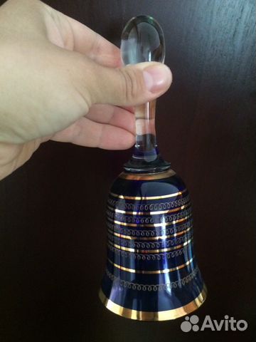 Бокалы колокольчики антиквариат