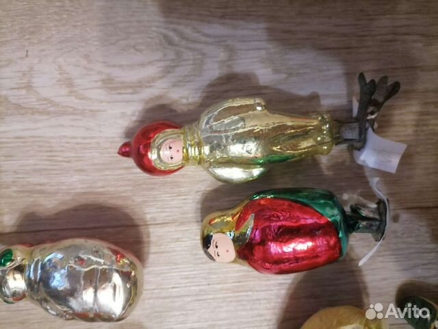 Елочные игрушки СССР