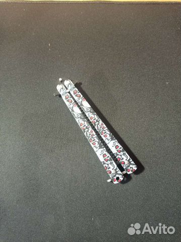 Нож бабочка расческа