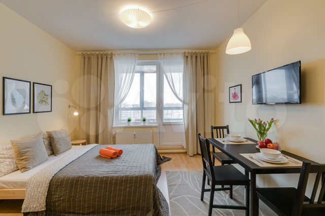 Квартира-студия, 27 м², 21/25 эт.