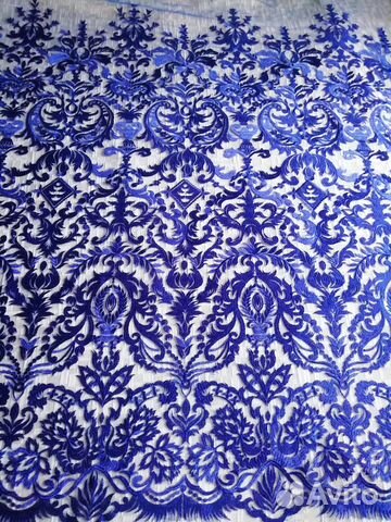 Ткань Кружево на сетке