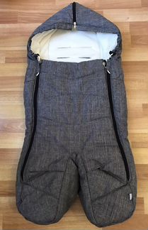 Конверт-муфта Stokke grey melange