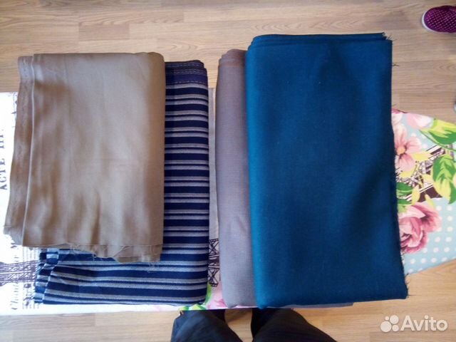 Отрезы костюмные (букле, сукно, шерсть)