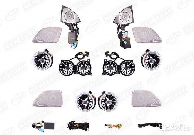 Комплект дооснащения салона Mercedes W222