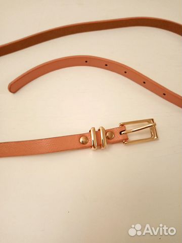 Пояс ремень кожаный